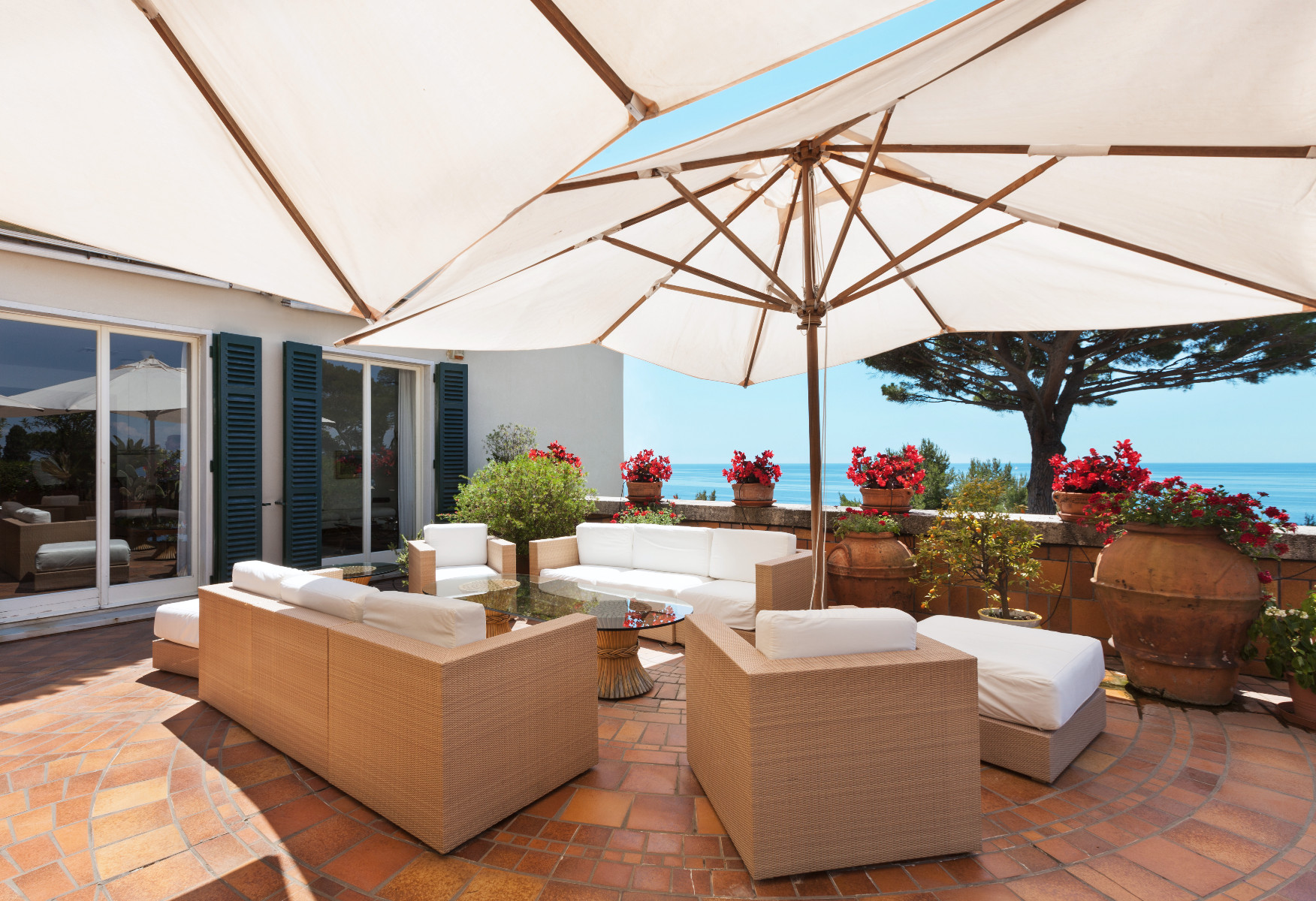 Beautiful terrace