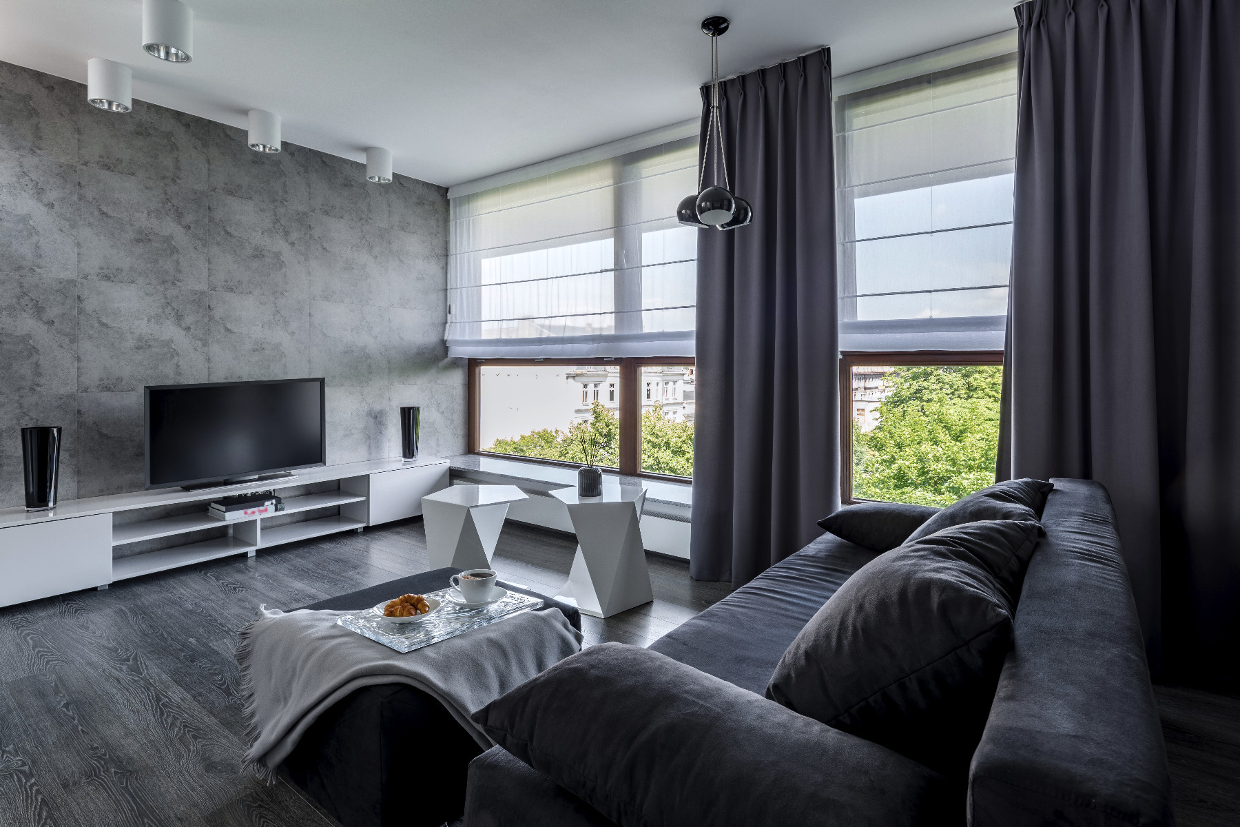 Tv living room with couch